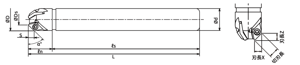 ネズミル 寸法図